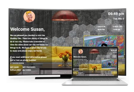 Hello Guest Screen showcase